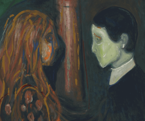 Edward Munch, Silmä silmästä Kuva: Ateneum