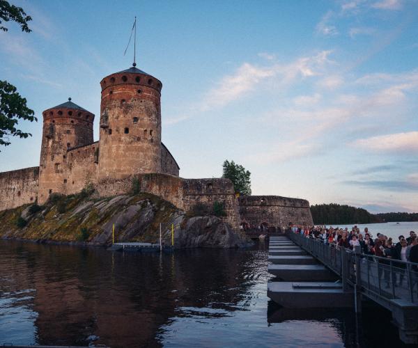Olavinlinna, kuva: Savonlinnan oopperajuhlat
