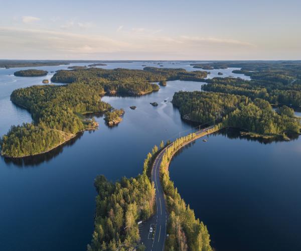 Lietveden pengertie, järvi, saaria