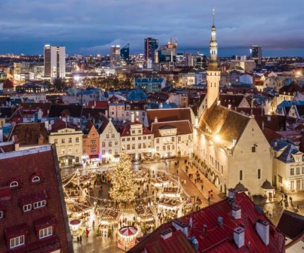 Tallinnan joulutori, kuva Visit Estonia, Kaupo Kalda