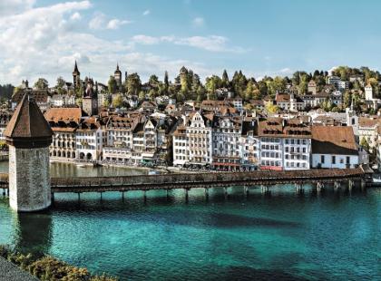 Kapellbrück Luzern Kuva: Switzerland Tourism