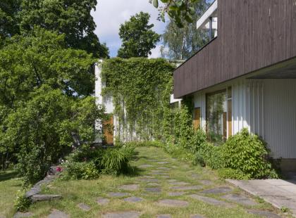 Alvar Aallon kotitalon patio Kuva: Visit Alvar Aalto