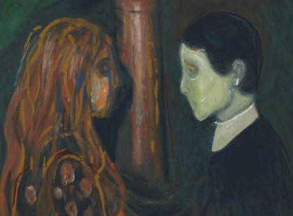 Edward Munch, Silmä silmästä Kuva: Ateneum