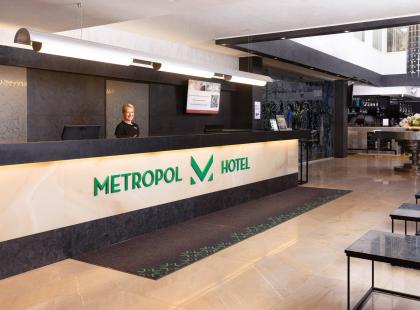 Metropol Hotellin aula. Kuva hotellin kuvapankista.