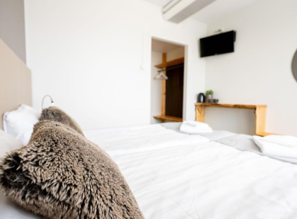 Nature Hotel Kuutin standard -huone.