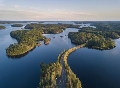Lietveden pengertie, järvi, saaria