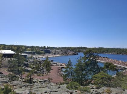 Havsvidden kallioinen maisema.