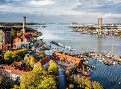 Göteborg ilmakuvattuna.