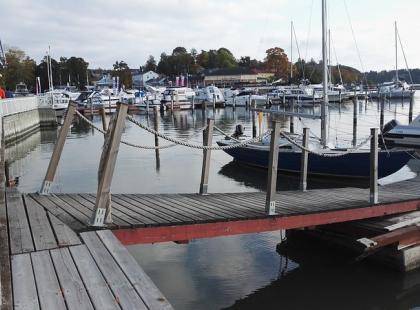 Naantalin Vanhankaupungin rantamaisema.