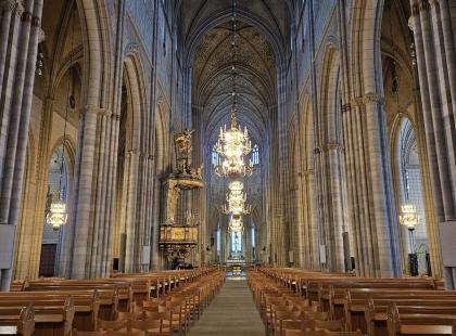 Uppsalan tuomiokirkko.