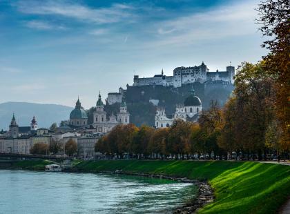 Salzburgin keskusta.