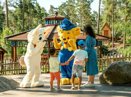Kolmården, bamse ja kaverit.