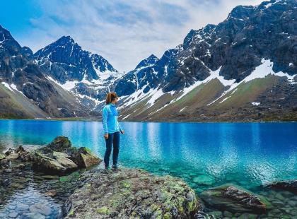 Blåisvatnet. Kuva: Visit Lyngenfjord.