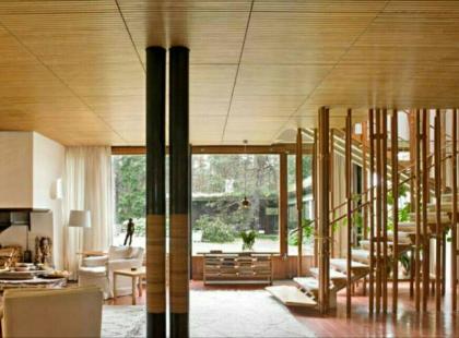 Villa Mairea sisältä.