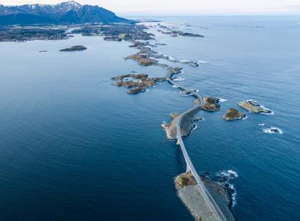 Atlantic road, kuva: Visit Norway.